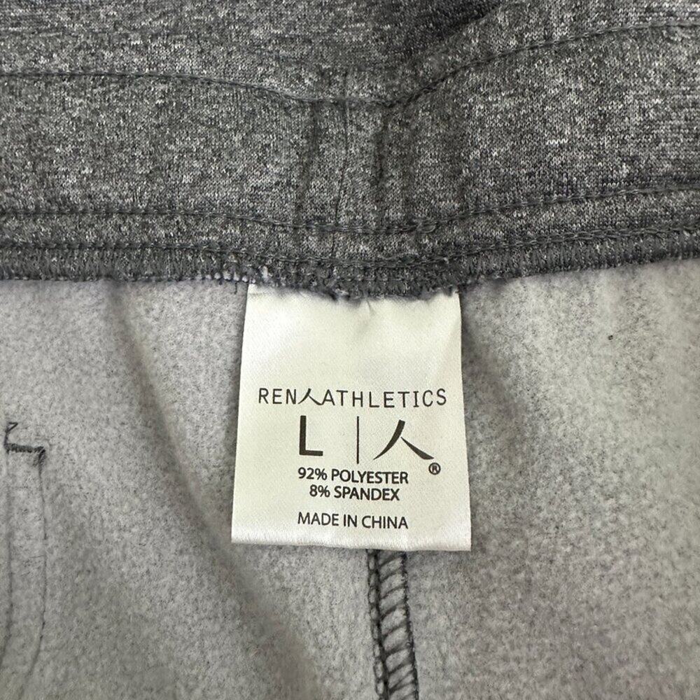 2/$30 Ren Athletics All Purpose Sweatpants High Rise Dark Gray Kore Large #8764 - Picture 9 of 10